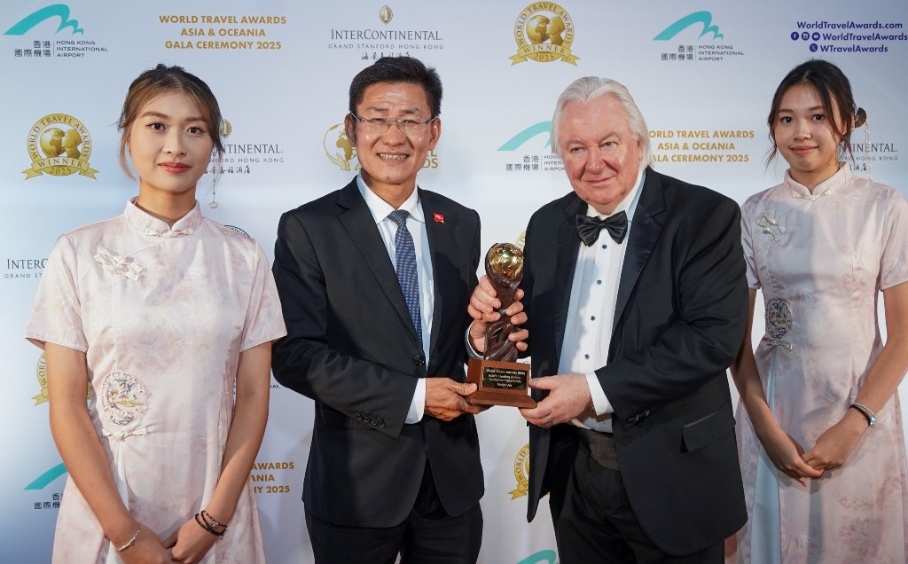 Vietjet nhận giải thưởng tại World Travel Awards 2025.